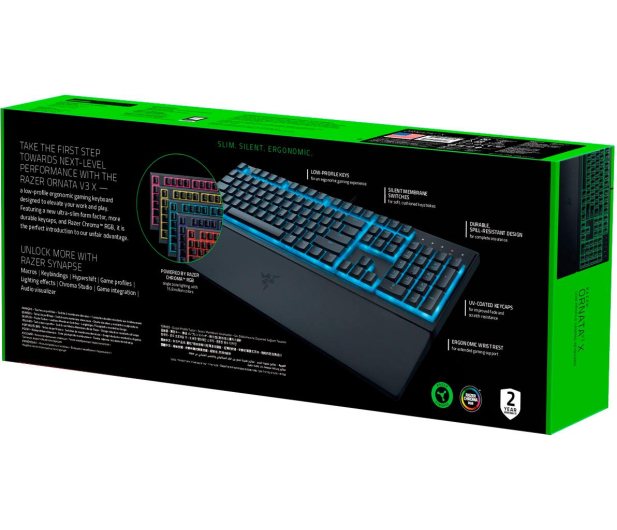 Razer OUTLET - Ornata V3 X - 1491435 - zdjęcie 9